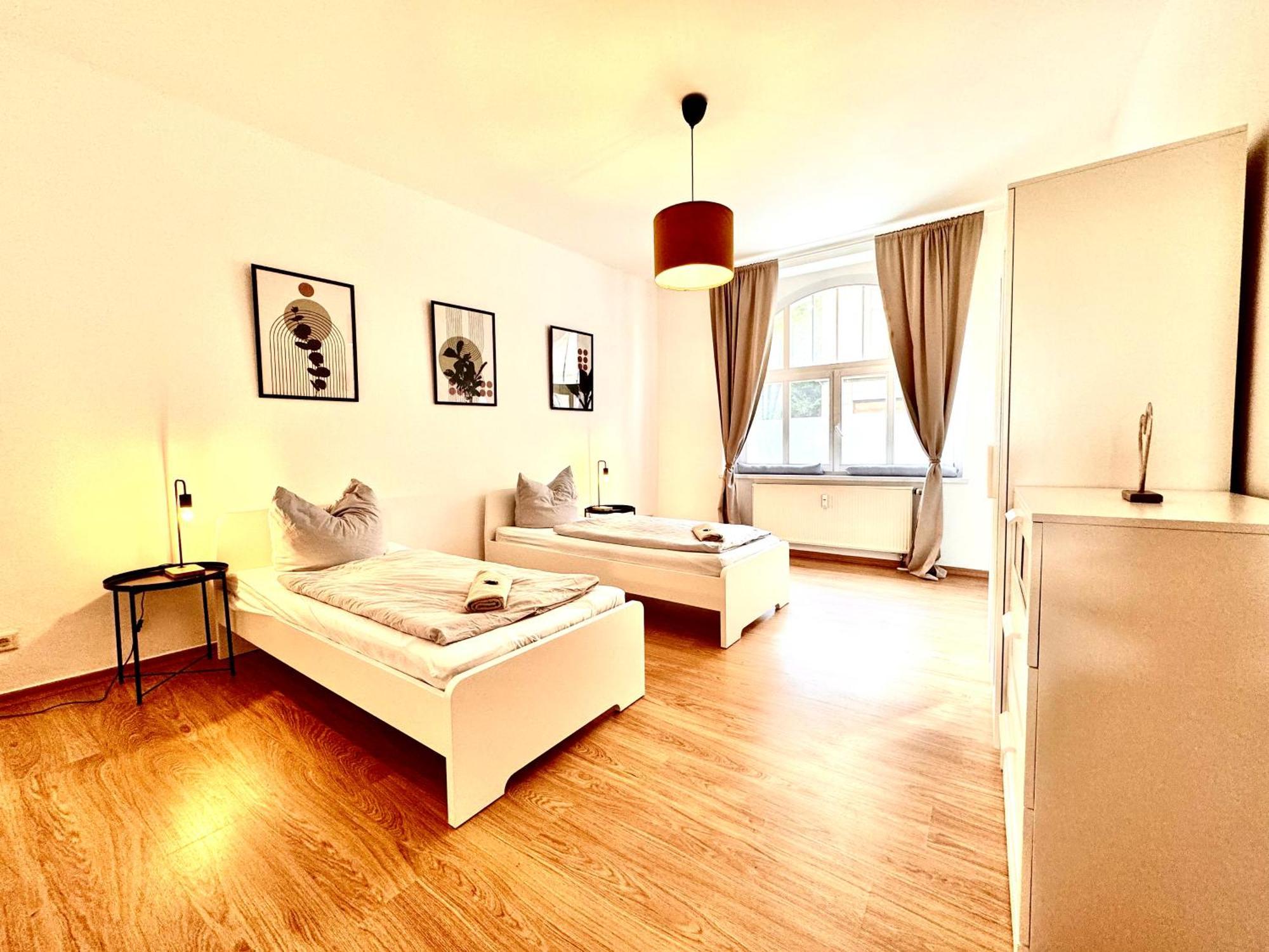Holiday Appartement,Kostenfrei Parkplatz,Innenstadt,3 Bdr,6 Personen,Babybett Bautzen Eksteriør billede